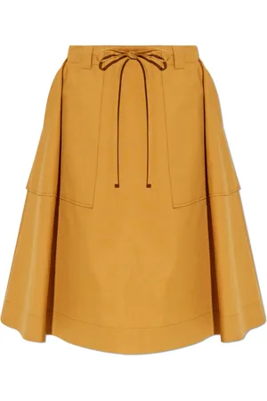 Moschino Dame, Skjørt, Gul, XS