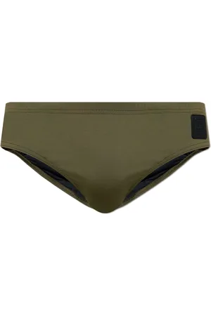Balmain Herre, Svømmetøy, Grønn, XL