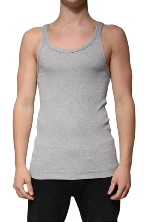 Dolce & Gabbana Herre, Topper, Grå, M