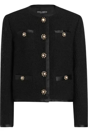 Dolce & Gabbana Dame, Jakker, Svart, S
