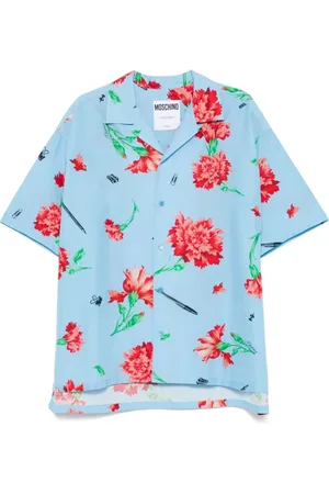 Moschino Herre, Skjorter, Blå, M