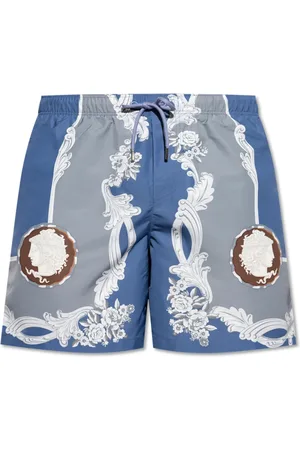 VERSACE Herre, Svømmetøy, Blå, M