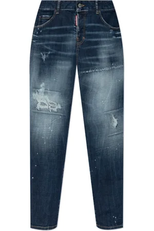 Dsquared2 Dame, Jeans, Blå, 4XS