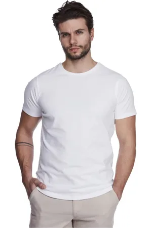 Hansen & Jacob Herre, Topper, Hvit, 3XL
