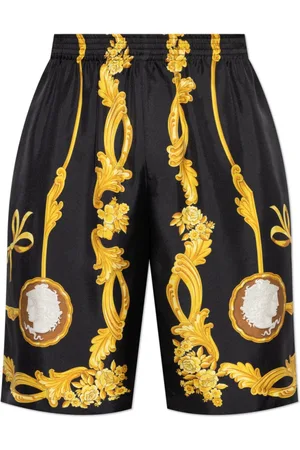 VERSACE Herre, Shorts, Svart, 2XL