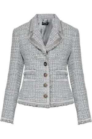 Dolce & Gabbana Dame, Jakker, Grå, S