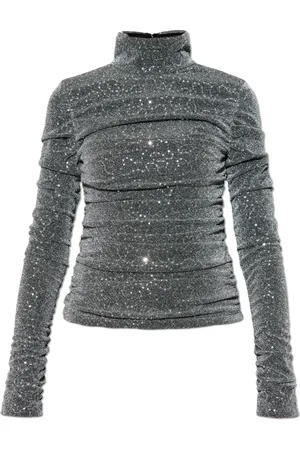 Dolce & Gabbana Dame, Topper, Grå, XS