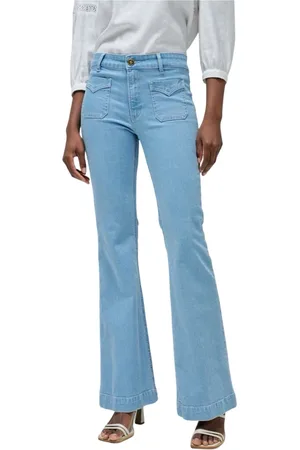 Salsa Dame, Jeans, Blå, W24 L32
