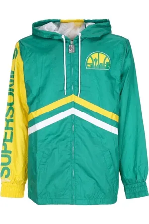 Mitchell & Ness Herre, Sport, Grønn, XL