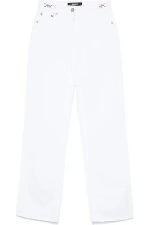 VERSACE Dame, Jeans, Hvit, W26