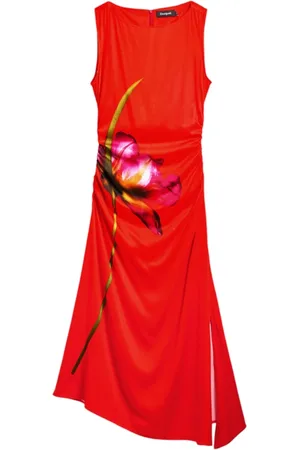 Desigual Dame, Kjoler, Rød, M