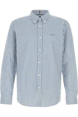 HUGO BOSS Herre, Skjorter, Blå, XL