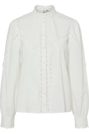 Y.A.S Dame, Bluser & Skjorter, Hvit, M