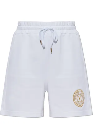 VERSACE Dame, Shorts, Hvit, M