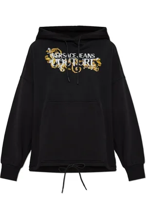 VERSACE Dame, Gensere & Hettegensere, Svart, S