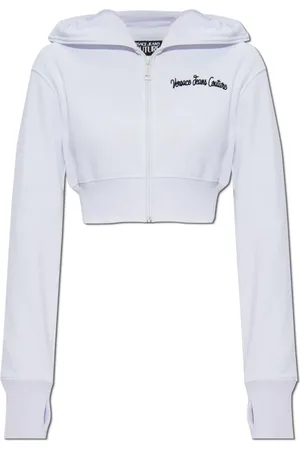 VERSACE Dame, Gensere & Hettegensere, Hvit, XS