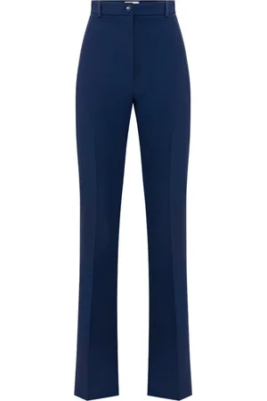 Elisabetta Franchi Dame, Bukser, Blå, M