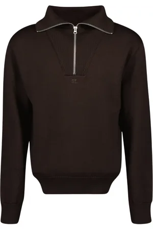 Courrèges Herre, Strikkevarer, Brun, XS