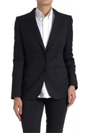 Dolce & Gabbana Dame, Jakker, Svart, M