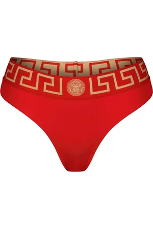 VERSACE Dame, Svømmetøy, Rød, L