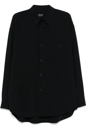 Giorgio Armani Herre, Skjorter, Svart, M