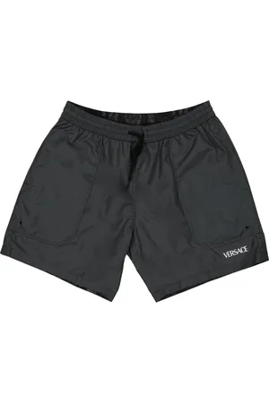 VERSACE Herre, Svømmetøy, Svart, 3XL
