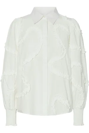 Y.A.S Dame, Bluser & Skjorter, Hvit, XL