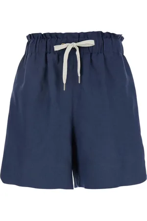 ELEVENTY Dame, Shorts, Blå, M