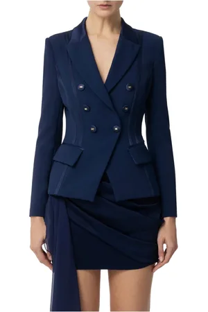 Elisabetta Franchi Dame, Jakker, Blå, L