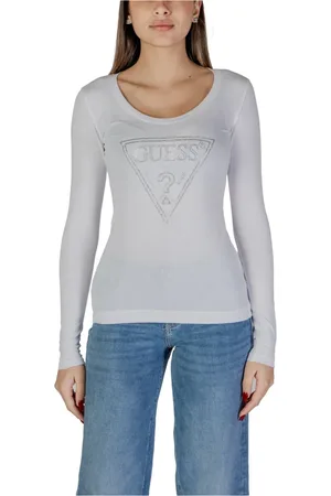 Guess Dame, Topper, Hvit, XL