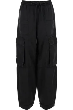 Twin-Set Dame, Bukser, Svart, XS