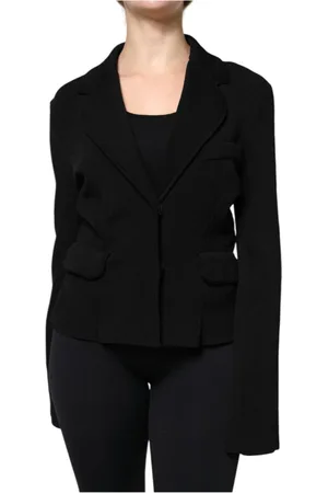 Dolce & Gabbana Dame, Jakker, Svart, L