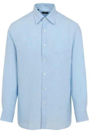 BRIONI Herre, Skjorter, Blå, S