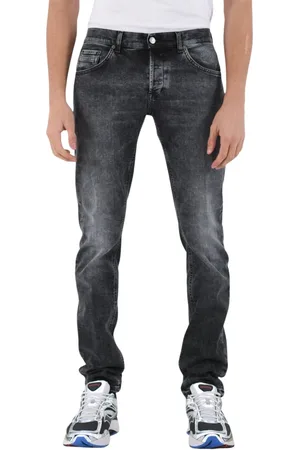 Dondup Herre, Jeans, Grå, W34