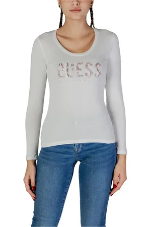 Guess Dame, Topper, Hvit, XS