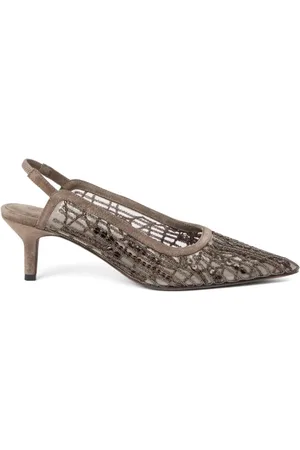 Brunello Cucinelli Dame, Sko, Brun, 38 EU