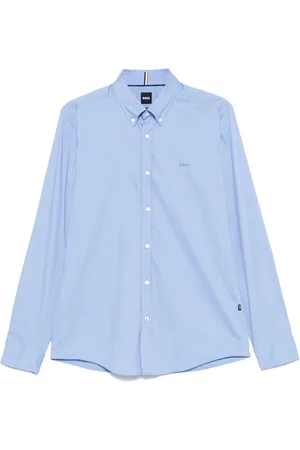 HUGO BOSS Herre, Skjorter, Blå, L