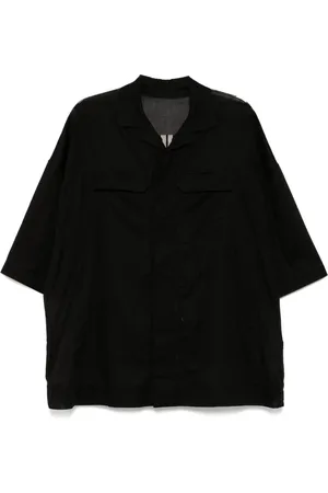 Rick Owens Herre, Skjorter, Svart, 3XL