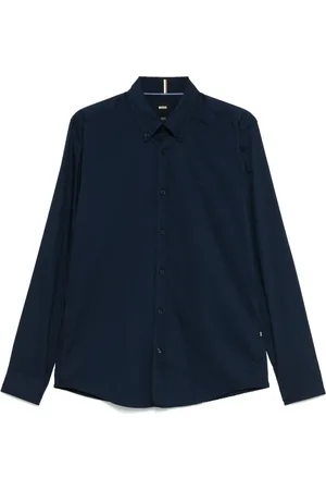 HUGO BOSS Herre, Skjorter, Blå, M