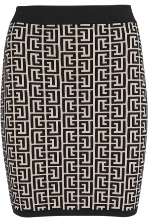 Balmain Dame, Skjørt, Svart, S