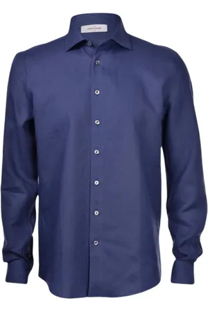 Gran Sasso Herre, Skjorter, Blå, 2XL