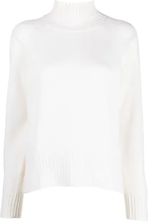 Allude Dame, Strikkevarer, Hvit, L