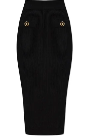 Balmain Dame, Skjørt, Svart, XS