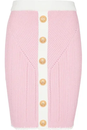 Balmain Dame, Skjørt, Rosa, L