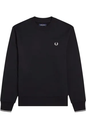 Fred Perry Herre, Gensere & Hettegensere, Svart, XL