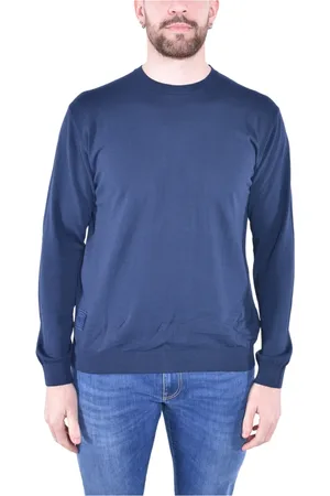 Blauer Herre, Strikkevarer, Blå, XL