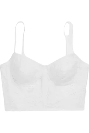 Ralph Lauren Dame, Topper, Hvit, L