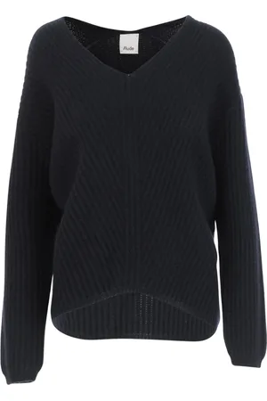 Allude Dame, Strikkevarer, Svart, L