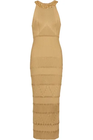 Balmain Dame, Kjoler, Brun, M