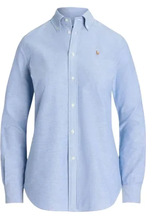 Ralph Lauren Dame, Bluser & Skjorter, Blå, 2XS